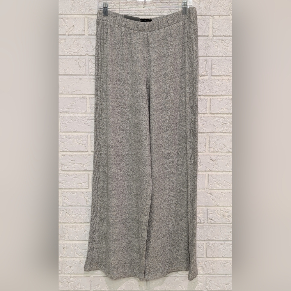 NWT Wide Leg Banana Republic Gray Pants Comfy Relaxed High Rise Street wear New